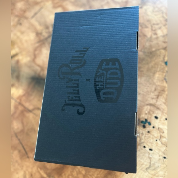 Hey Dude X Wally Jelly Roll Black Slip on Shoes M Sz 4. & M Sz 6. Limited Edit. - Picture 3 of 16